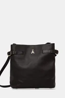 Torebki damskie - Patrizia Pepe torebka skórzana kolor brązowy 2B0150 L162 - miniaturka - grafika 1