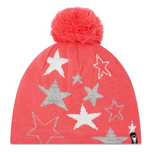 Czapka Rossignol Jr Daisy RLLYH09 Różowy - Czapki dla dzieci - miniaturka - grafika 1