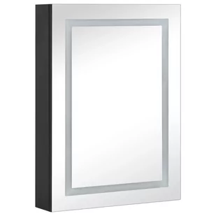 Lumarko Szafka łazienkowa z lustrem i LED, 50x13x70 cm - Szafki łazienkowe - miniaturka - grafika 4