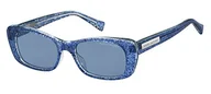 Okulary przeciwsłoneczne - Marc Jacobs Marc 422/S Okulary, Niebieski Brokat, 51 Kobieta, Niebieski Brokat, 51 - miniaturka - grafika 1
