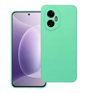 Futerał SILICONE 2mm do HONOR 300 miętowy - Etui i futerały do telefonów - miniaturka - grafika 1
