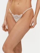 Majtki damskie - Selmark Stringi Matilda 31100 Różowy - miniaturka - grafika 1