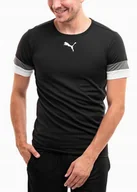 Koszulki męskie - PUMA koszulka męska t-shirt bluzka sportowa wygodna logo teamLIGA roz. S - miniaturka - grafika 1
