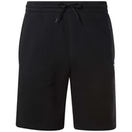 Spodenki męskie - Męskie Spodenki REEBOK RI LEFT LEG LOGO SHORT HG4453 – Czarny - miniaturka - grafika 1