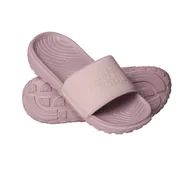 Klapki i japonki damskie - Damskie Klapki THE NORTH FACE W NEVER STOP CUSH SLIDE NF0A8A9974W1 – Różowy - miniaturka - grafika 1