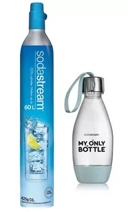 SodaStream Nabój CO2 425g + butelka MOB 0,5L mięta - Akcesoria i części AGD - miniaturka - grafika 1