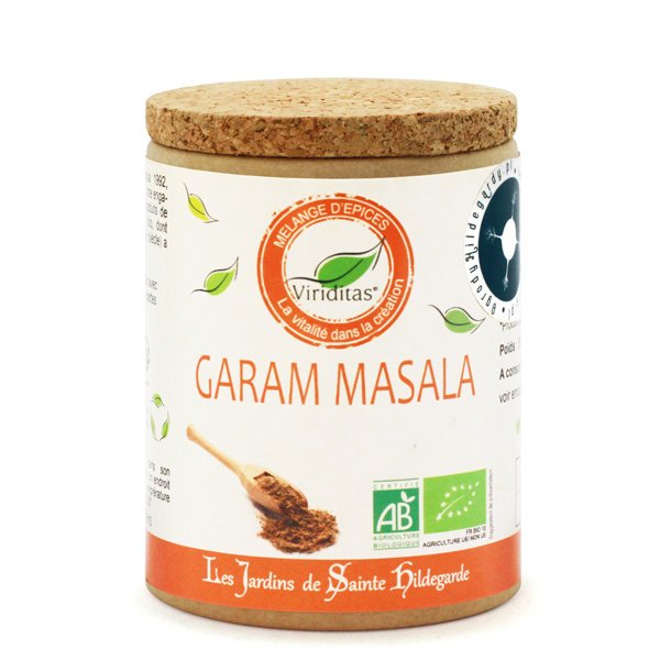 Przyprawy i zioła - GARAM MASALA 50g Bio* / Les Jardins de Sainte-Hildegarde