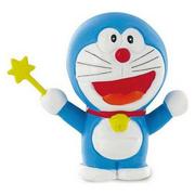 Figurki dla dzieci - Comansi COMA97019 - Doraemon minifigurka z czarodziejską różdżką, 7 cm COMA97019 - miniaturka - grafika 1