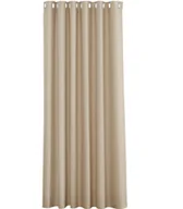 Zasłony - Zasłony zaciemniające kółka przelotki 213x132 cm BEŻOWE - Pony Dance-1 SZT - miniaturka - grafika 1