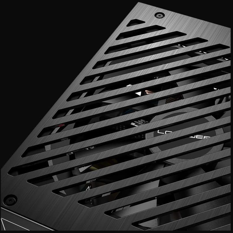 Zasilacz LC-Power Zasilacz ATX 3.1 1000W/135mm 80+ Platinum Full Modular, Retail, 135mm Wentylator LC1000P V3.1