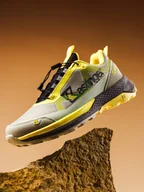 Buty trekkingowe damskie - Kastinger Buty turystyczne "LH-Knaudach Low KTX" w kolorze żółto-zielonym - miniaturka - grafika 1