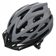 Kaski rowerowe - Kask Rowerowy CM1 Ovlo 16869 Meteor M 55-58 263 G Szary - miniaturka - grafika 1