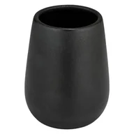 Kubki na szczoteczki do zębów - Czarny ceramiczny kubek na szczoteczki do zębów Nerno – Wenko - miniaturka - grafika 1