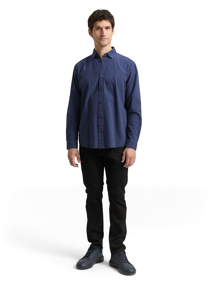 Tom Tailor Koszula - Regular fit - w kolorze granatowym