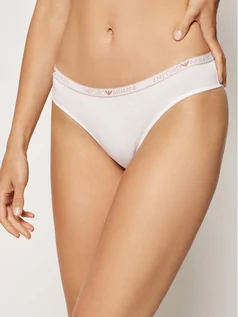 Majtki damskie - Emporio Armani Underwear Figi klasyczne 162428 9A263 00010 Biały - grafika 1