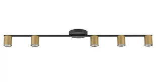Sky lampa sufitowa 5-punktowa czarna/złota 33441 - Lampy sufitowe - miniaturka - grafika 1