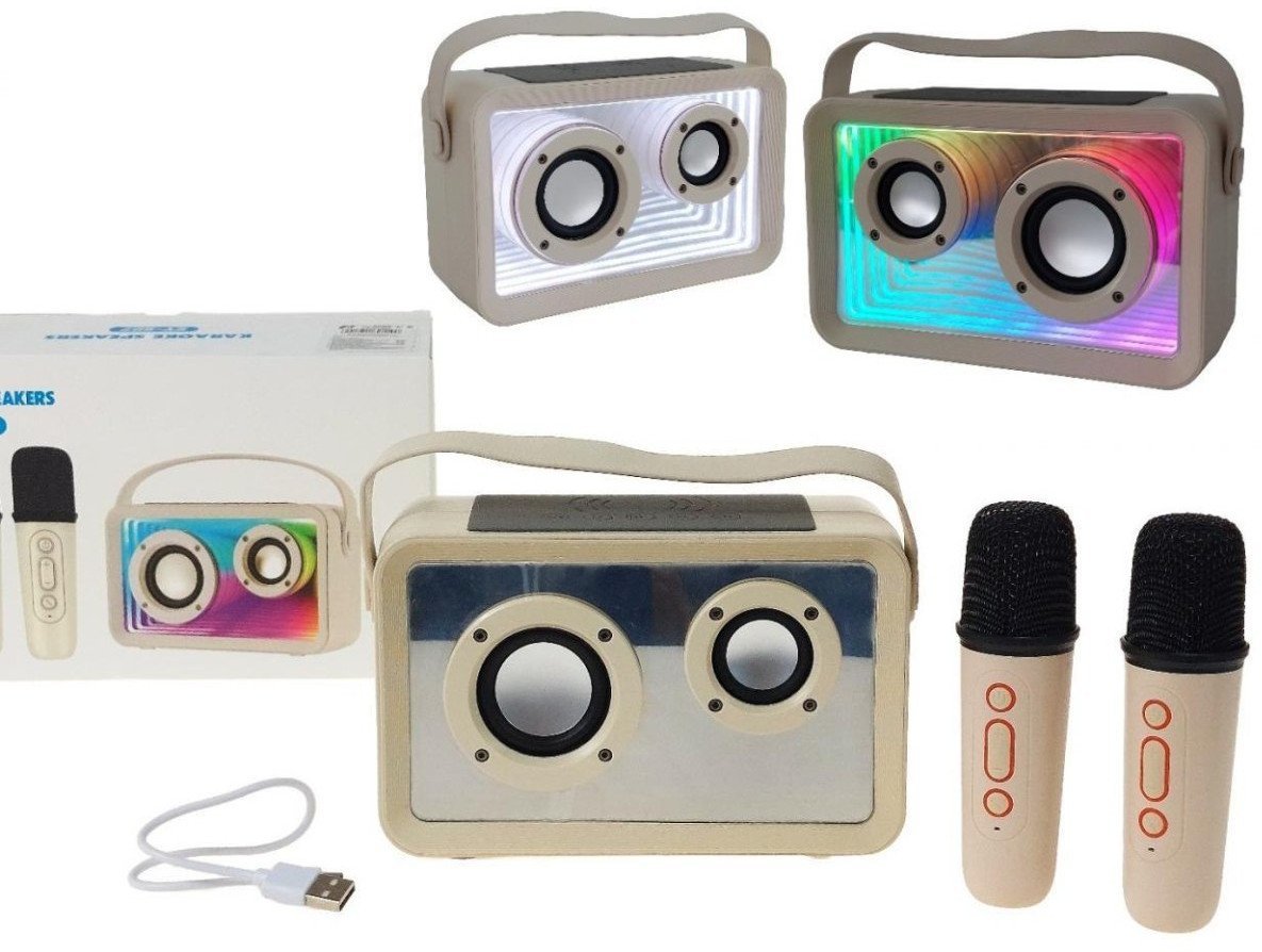 Zestaw 2 mikrofonów z głośnikiem