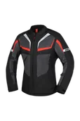 Odzież motocyklowa - Kurtka Motocyklowa iXS Tour Gerona-Air 1.0 Czarny/Szary/CzerwonyXXL - miniaturka - grafika 1