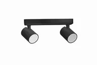Lampy sufitowe - Light Prestige Plafon LAMPA sufitowa SNOW LP-731/2W BK regulowana OPRAWA natynkowa reflektorki tuby czarne LP-731/2W BK - miniaturka - grafika 1