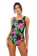 Stroje kąpielowe - 3301 Amazonka strój kostium kąpielowy jednoczęściowy dla Amazonek L Spin - miniaturka - grafika 1