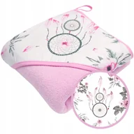 Okrycia kąpielowe dla dzieci - Okrycie Kąpielowe Kapturek 95X95 Ręcznik Ankras - miniaturka - grafika 1