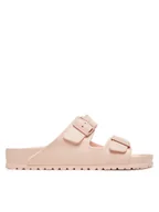 Klapki i japonki męskie - Birkenstock Klapki Arizona Eva 1026202 Różowy - miniaturka - grafika 1