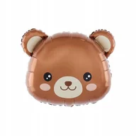 Balony i akcesoria - Balon foliowy Miś 57 x 60 cm zwierzęta - miniaturka - grafika 1