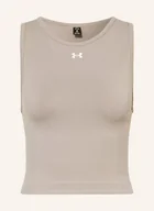 Koszulki i topy damskie - Under Armour Tank Top Ua Vanish beige - miniaturka - grafika 1