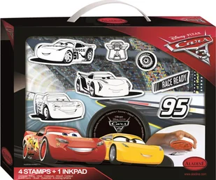 Aladine Stempelki Disney Auta 3 - Zabawki kreatywne - miniaturka - grafika 1