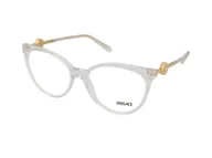 Okulary korekcyjne, oprawki, szkła - Dioptrie szkieł Versace VE3298B 148 - miniaturka - grafika 1