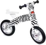 Rowerki biegowe - DREWNIANY Rower Biegowy dla Dzieci ZEBRA - miniaturka - grafika 1