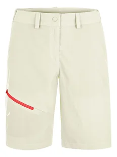 Salewa Szorty sportowe "Isea Dry" w kolorze kremowym - Spodnie sportowe damskie - miniaturka - grafika 1