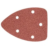 Materiały ścierne - Papier ścierny na rzep, K80, 5 sztuk GRAPHITE - miniaturka - grafika 1