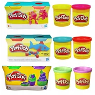 Masy plastyczne - MEGA Zestaw Ciastolina Hasbro Play-Doh 6sztuk 500g - miniaturka - grafika 1