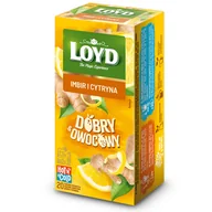 Herbata - Ekspresowa Herbata Owocowa Loyd Imbir Cytryna 50g Dobry&Owocowy - miniaturka - grafika 1
