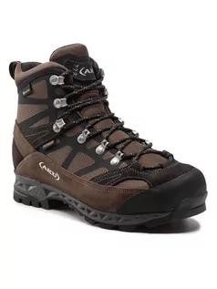 Buty zimowe męskie - Aku Trekkingi Trekker Pro Gtx GORE-TEX 844 Brązowy - grafika 1