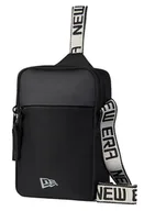 Torby sportowe - Listonoszka NEW ERA Logo Black Side Bag czarna - miniaturka - grafika 1
