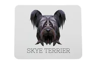 Podkładki pod mysz - Skye Terrier podkładka geometryczny Art-Dog - miniaturka - grafika 1