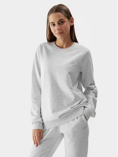 4F Bluza 4FWSS24TSWSF0954 Szary Regular Fit - Bluzy damskie - miniaturka - grafika 1