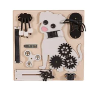 Zabawki interaktywne dla dzieci - Tablica Manipulacyjna PIES HUGO - miniaturka - grafika 1