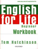 Powieści - Oxford English for life Beginner WB without key Tom Hutchinson - miniaturka - grafika 1