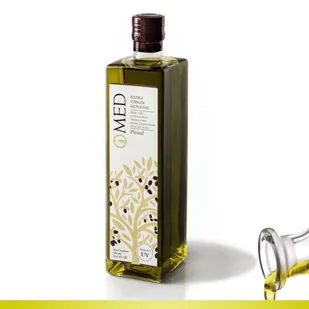 Oliwa Picual  Extra Virgin EVOO O-MED Butelka UV 500 ml - Zdrowa żywność - miniaturka - grafika 1
