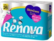 Papier toaletowy - Papier toaletowy Renova Skin Care White 24R - miniaturka - grafika 1