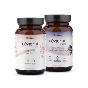 Aura Herbals O(ver) it Day & Night suplement diety 2 x 60 kaps. - Witaminy i minerały - miniaturka - grafika 1