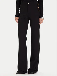 Guess Spodnie materiałowe W5BB16 KCMU2 Czarny Flare Fit - Spodnie damskie - miniaturka - grafika 1