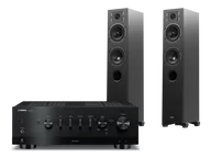 Zestawy stereo - Yamaha R-N1000A (czarny) + Diva 5 (czarny) - miniaturka - grafika 1
