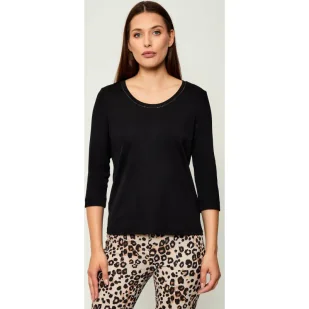 Marc Cain Bluzka Regular Fit - Bluzki damskie - miniaturka - grafika 1