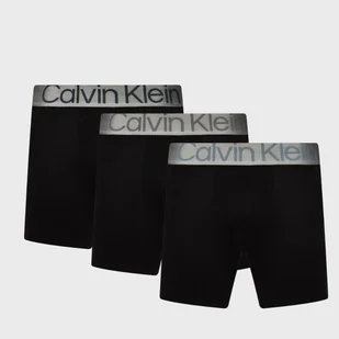 Bokserki Calvin Klein Reconsidered Steel 3 pak czarne - Majtki męskie - miniaturka - grafika 1