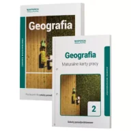 Podręczniki do technikum - Geografia 2. Podręcznik i maturalne karty pracy. Szkoły ponadpodstawowe. Zakres rozszerzony - miniaturka - grafika 1