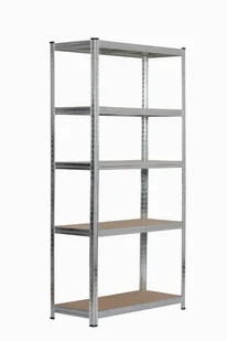 Regał metalowy 180 x 90 x 40 cm 175 kg ocynk wciskany - Regały - miniaturka - grafika 1